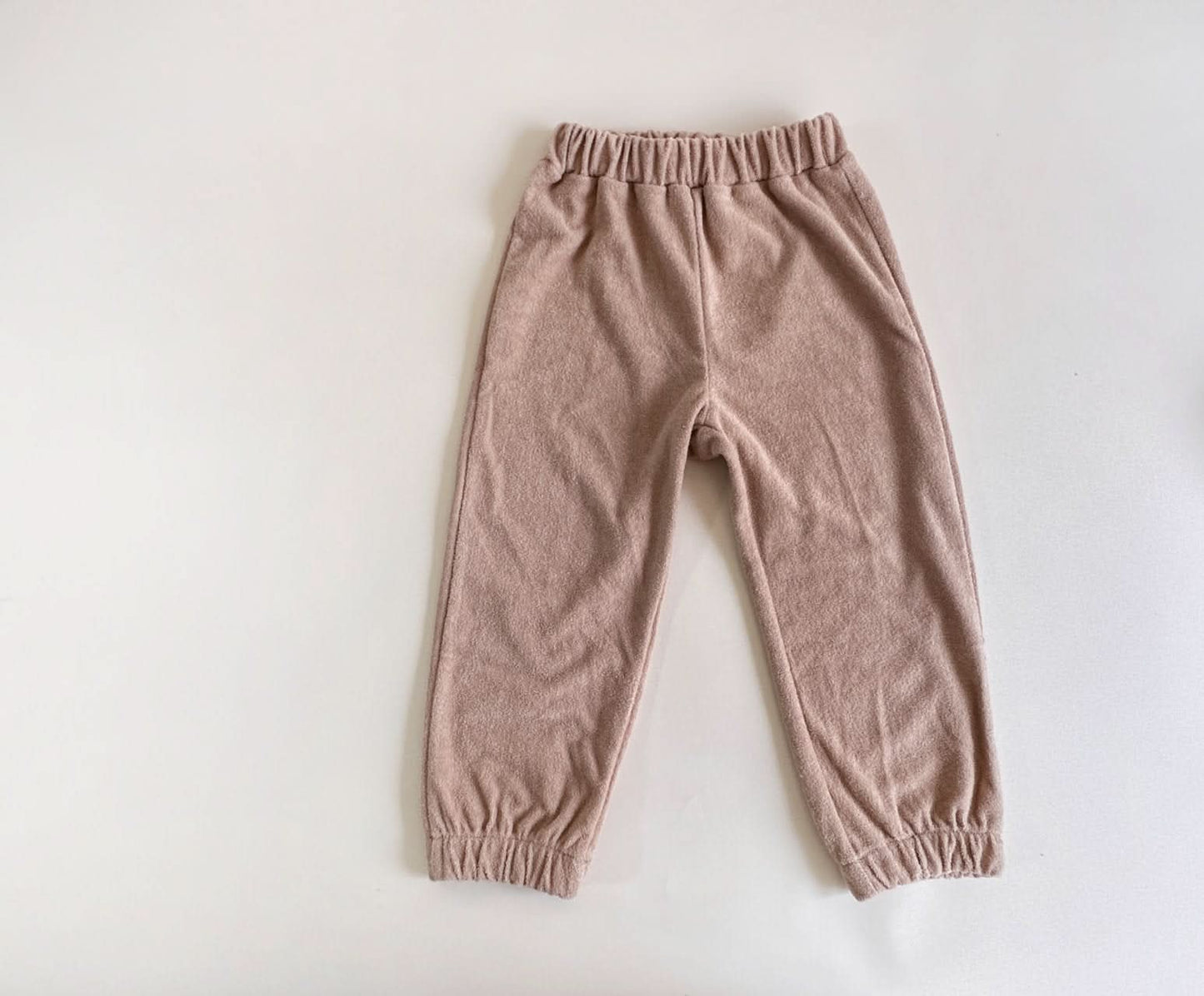 Toddler Terry Cloth Top and Jogger Pants Set (3 - 7y) - 2 Colors kids outfit