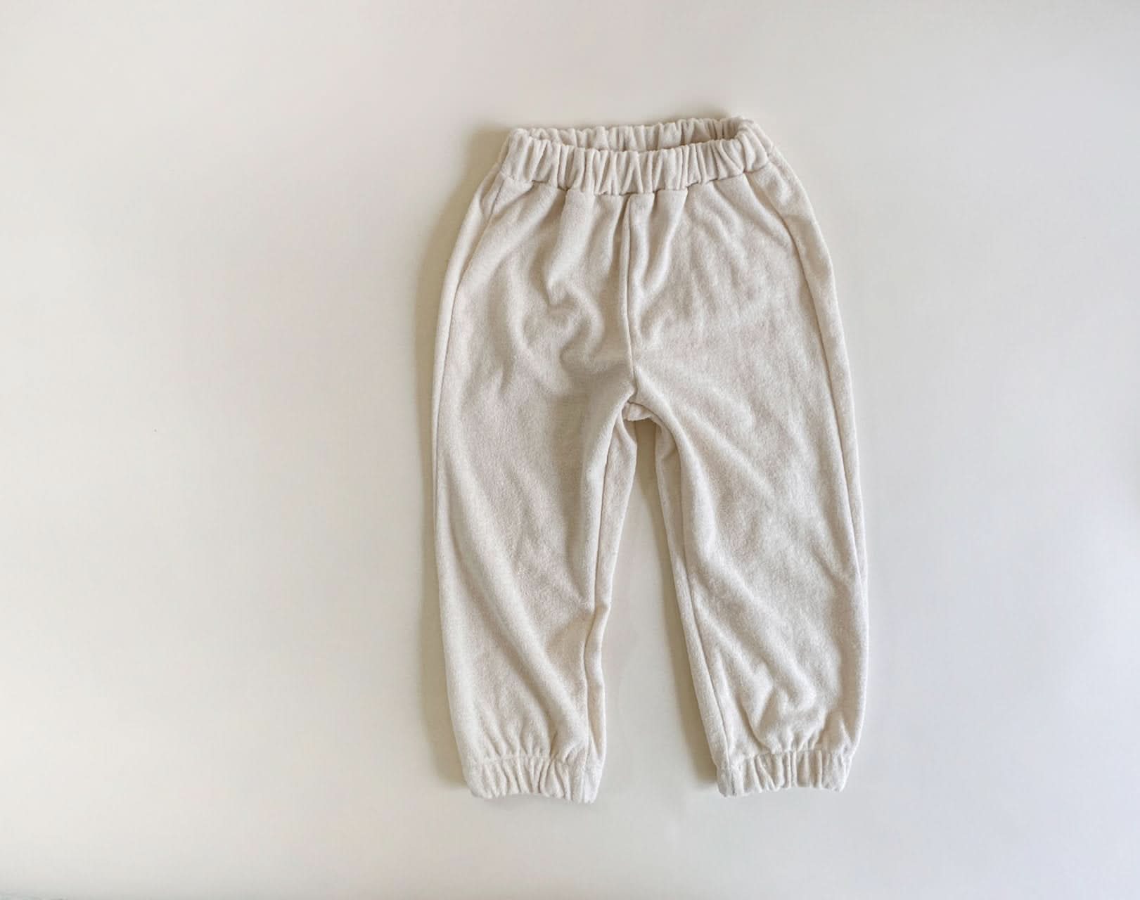 Toddler Terry Cloth Top and Jogger Pants Set (3 - 7y) - 2 Colors kids outfit
