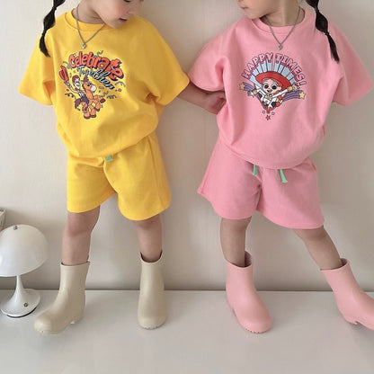 Toddler Toy Story Short Sleeve Top and Shorts Set (18m - 6y) - 3 Colors - AT NOON STORE