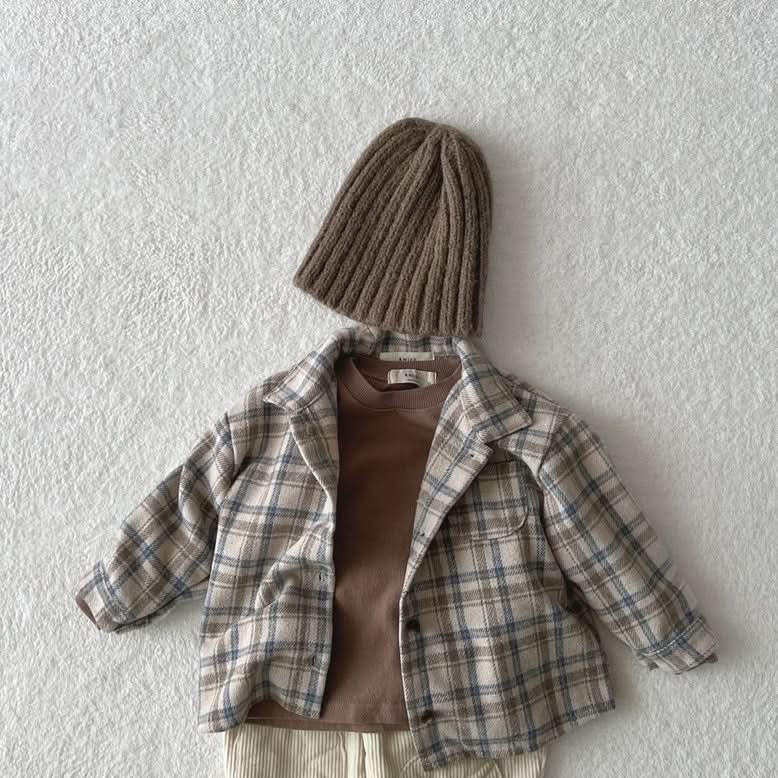 Toddler W24 Brushed Cotton Flannel Shirt (1 - 6y) - 2 Colors kids outfit