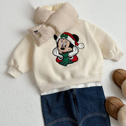 Toddler W24 Disney Mickey Padded Muffler (2 - 5y) - 3 Colors kids outfit