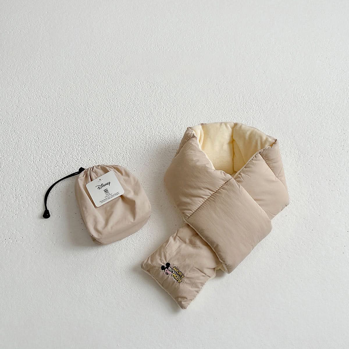 Toddler W24 Disney Mickey Padded Muffler (2 - 5y) - 3 Colors kids outfit