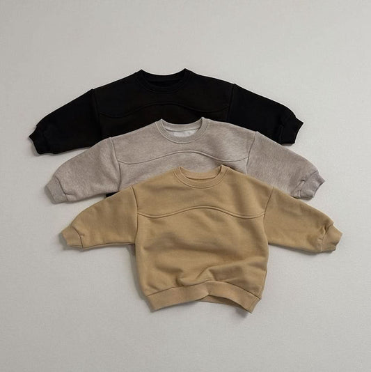 Toddler W24 French Terry Cutline Sweatshirts (10m - 4y) - 3 Colors kids outfit