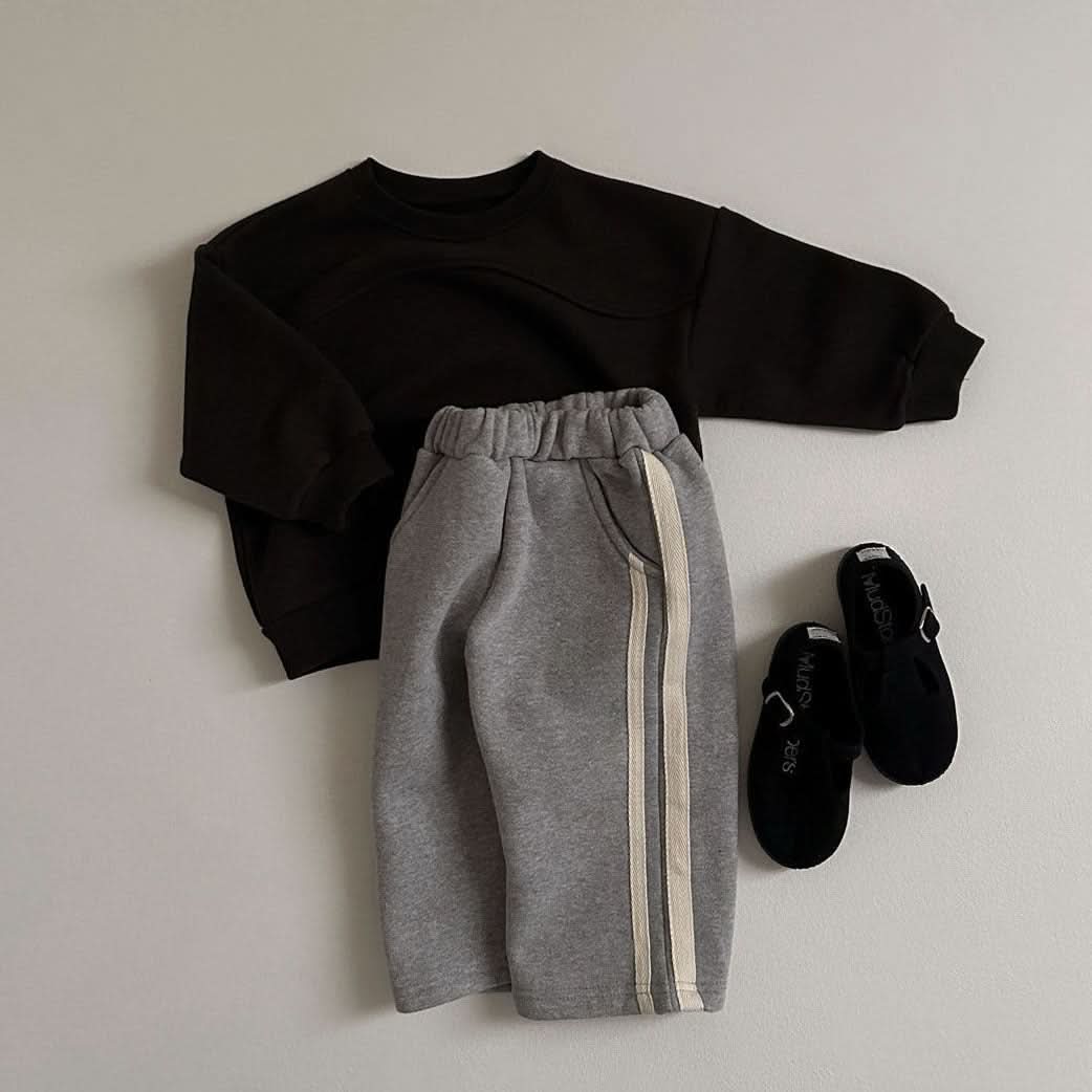 Toddler W24 French Terry Cutline Sweatshirts (10m - 4y) - 3 Colors kids outfit