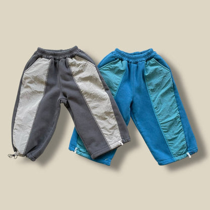 Toddler W25 Adjustable Hem Colorblock Pants (3 - 7y) - 2 Colors kids outfit