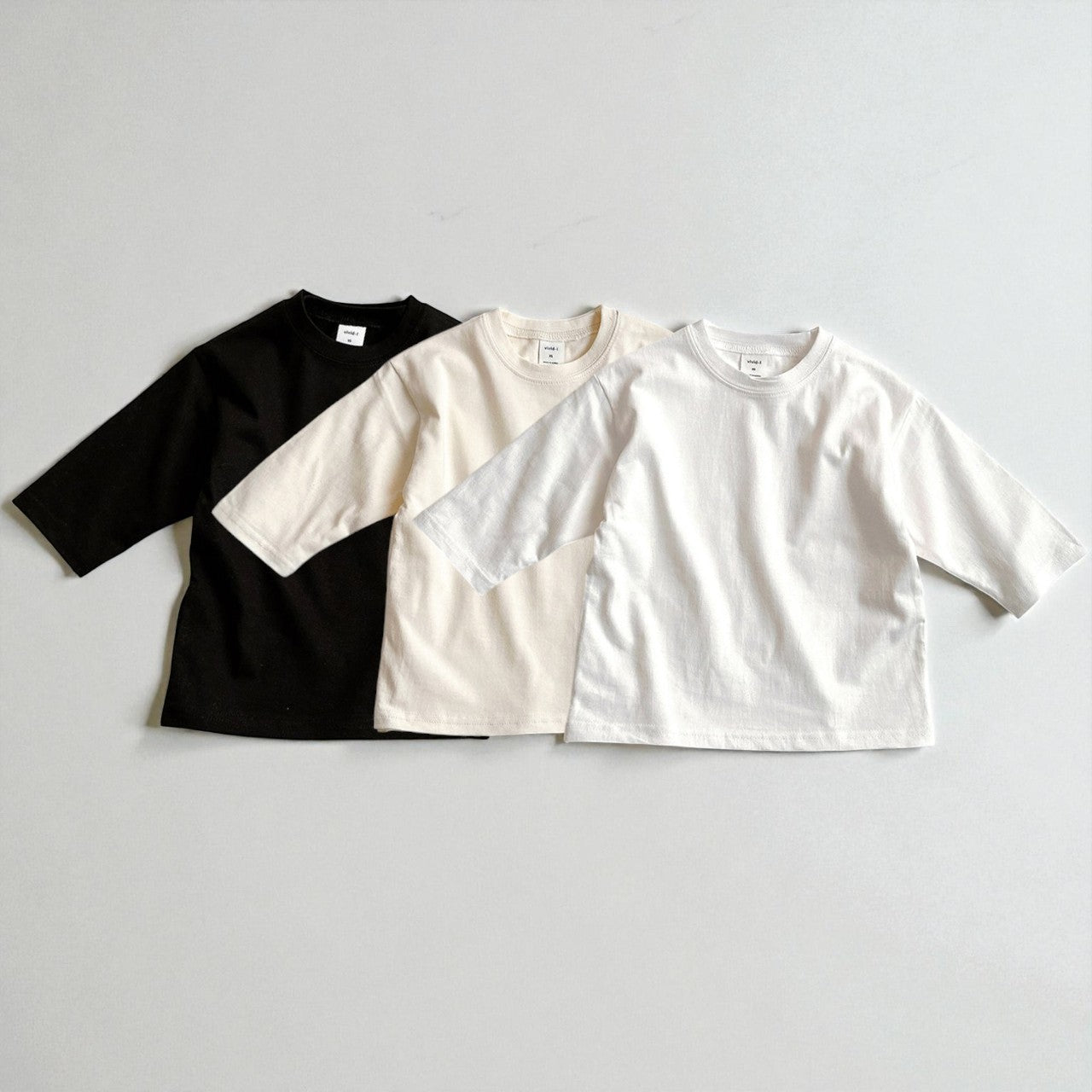 Toddler W25 Basic Long Sleeve Top (1 - 6y) - 3 Colors kids outfit