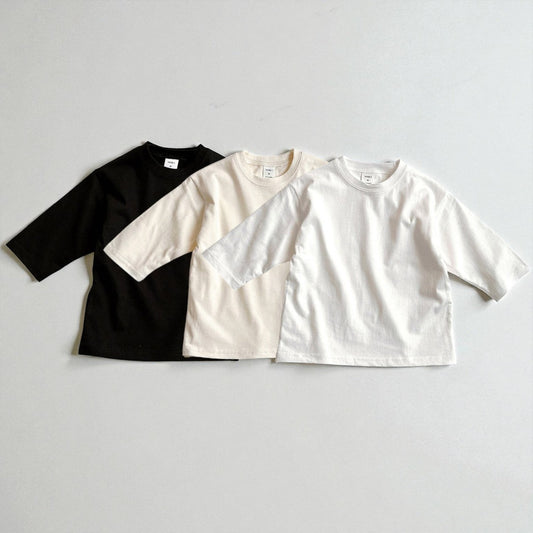 Toddler W25 Basic Long Sleeve Top (1 - 6y) - 3 Colors kids outfit