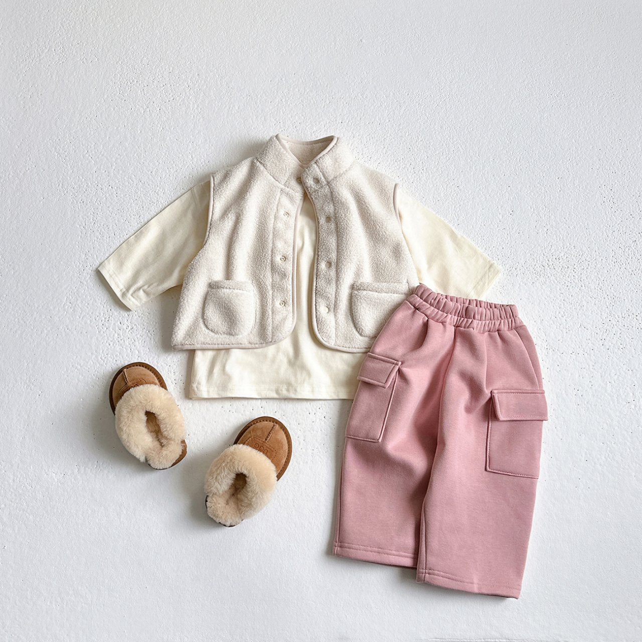 Toddler W25 Basic Long Sleeve Top (1 - 6y) - 3 Colors kids outfit