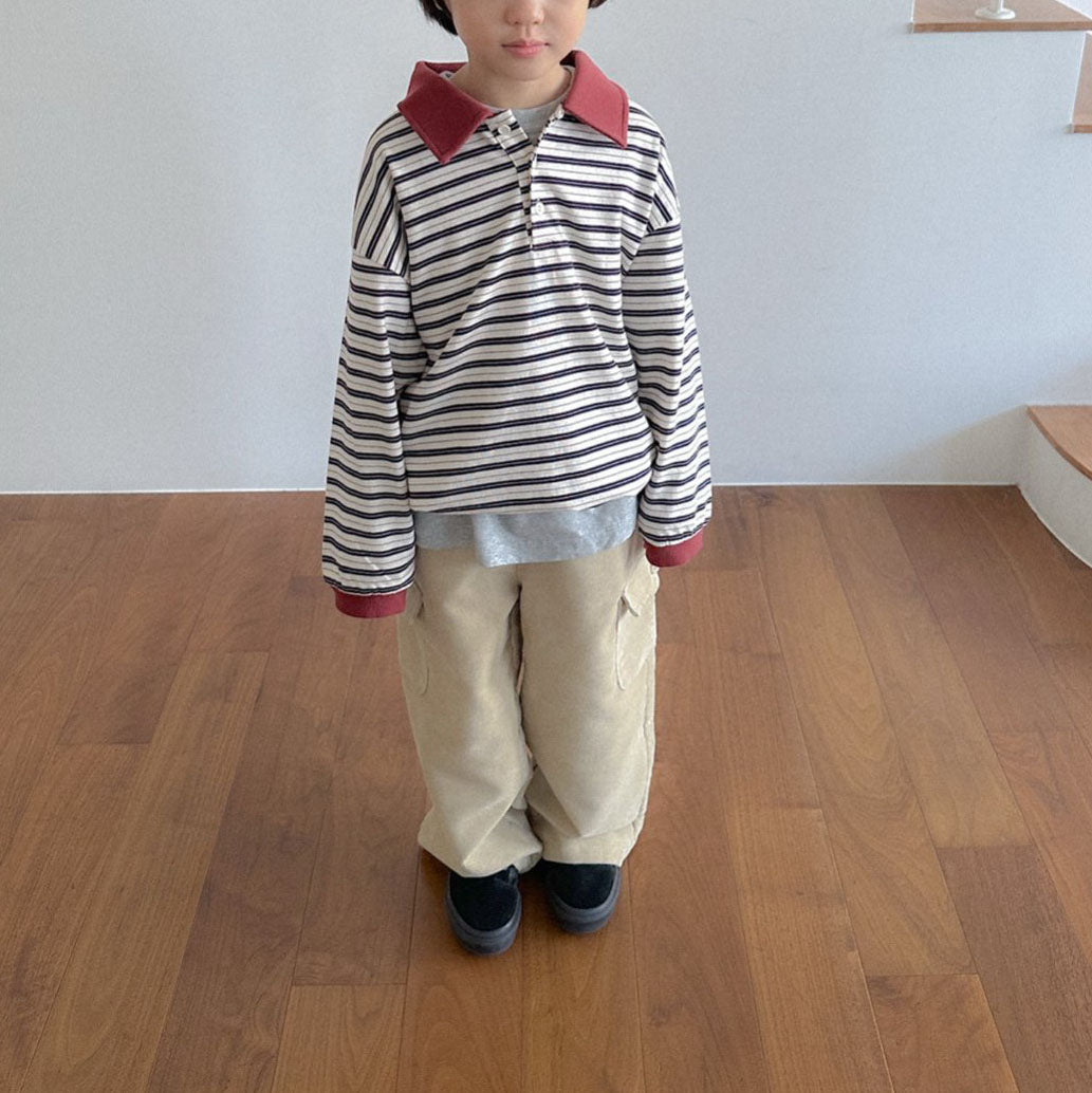 Toddler W25 Corduroy Cargo Pants (2 - 7y) - 2 Colors kids outfit