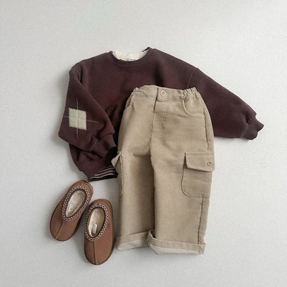Toddler W25 Corduroy Cargo Pants (2 - 7y) - 2 Colors kids outfit