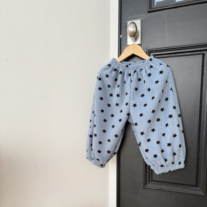 Toddler W25 Fleece Star Jogger Pants (1 - 7y) - 2 Colors kids outfit
