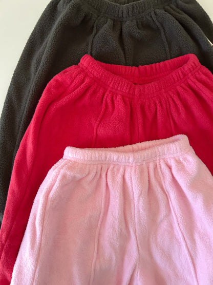 Toddler W25 Fleece Stitch Detail Jogger Pants (1 - 7y) - 3 Colors kids outfit