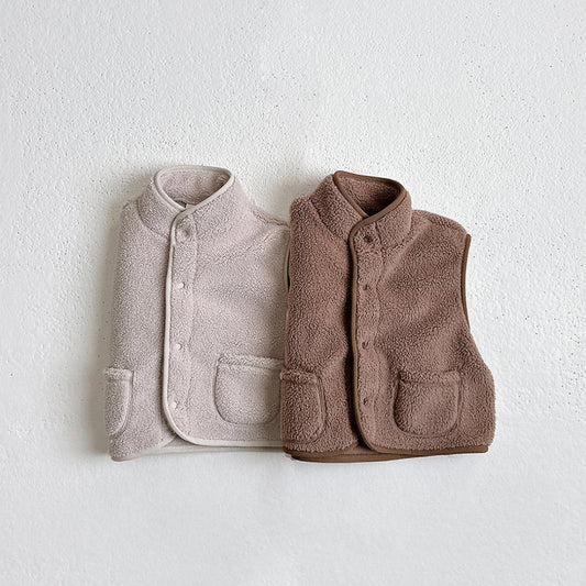 Toddler W25 Fleece Vest (1 - 6y) - 2 Colors kids outfit