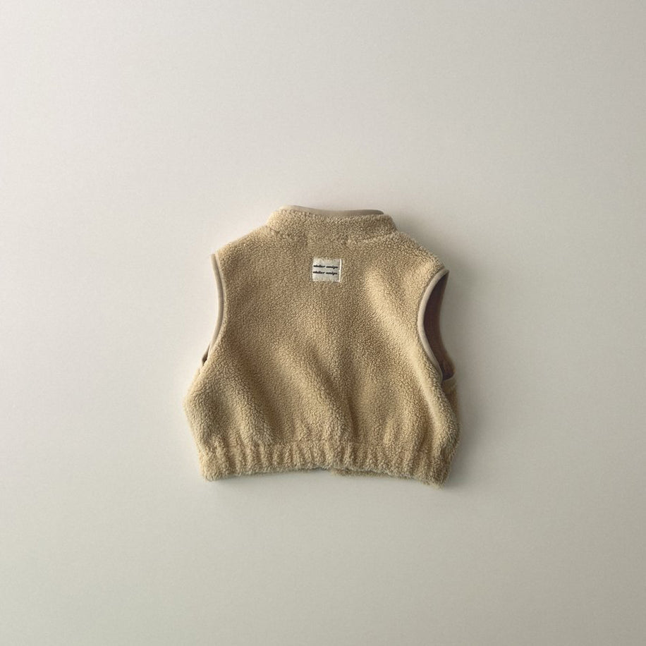 Toddler W25 Fleece Zip - up Vest (1 - 6y) - 2 Colors kids outfit