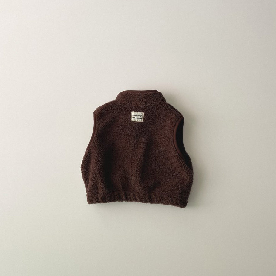 Toddler W25 Fleece Zip - up Vest (1 - 6y) - 2 Colors kids outfit