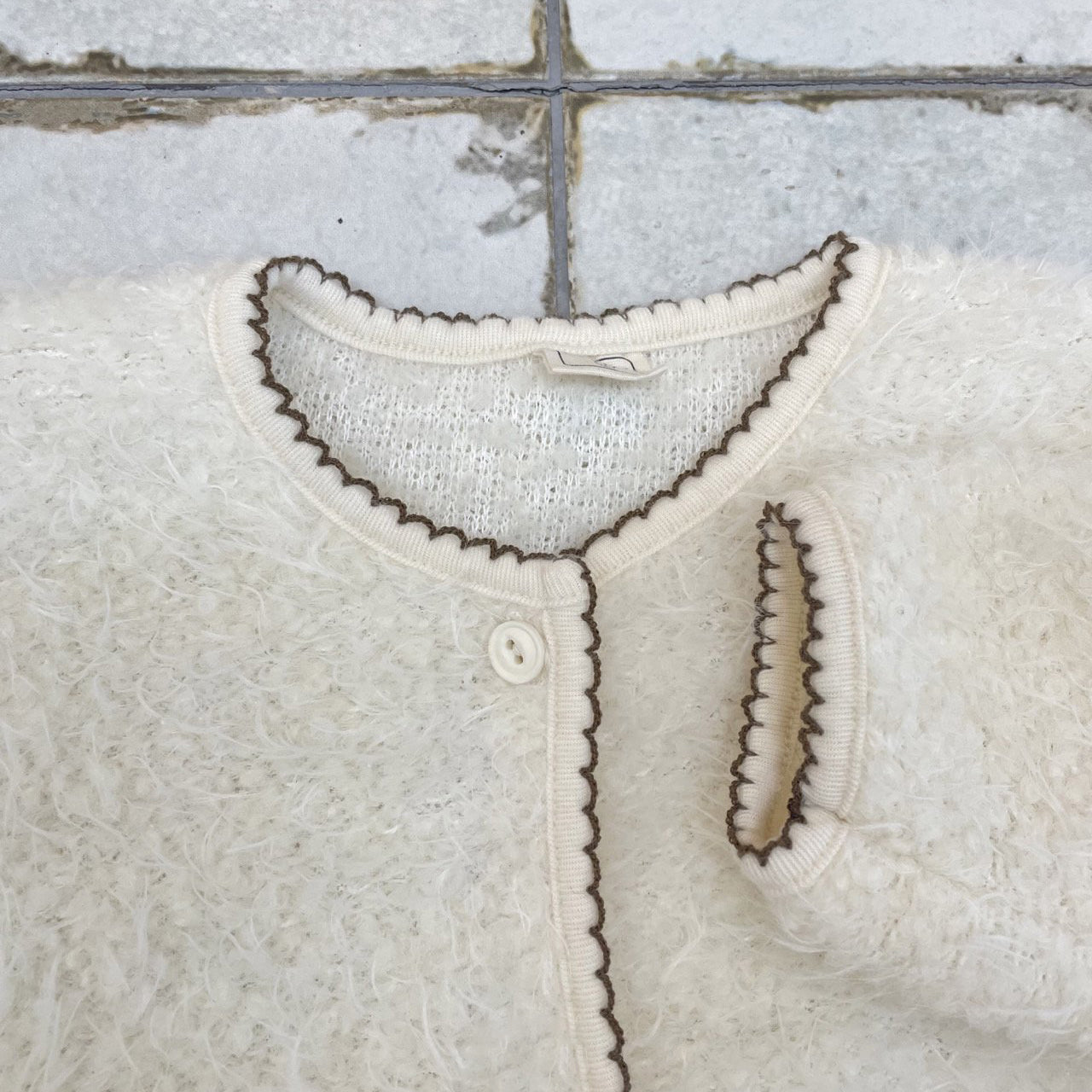Toddler W25 Fuzzy Cardigan (1 - 7y) - 2 Colors kids outfit