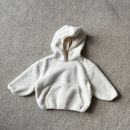 Toddler W25 Fuzzy Fleece Hoodie and Jogger Pants Set (1 - 7y) - 2 Colors kids outfit