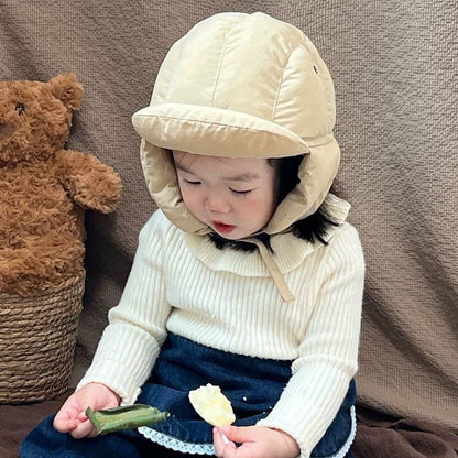 Toddler W25 Padded Earflap Hat (2 - 4y) - 7 Colors kids outfit