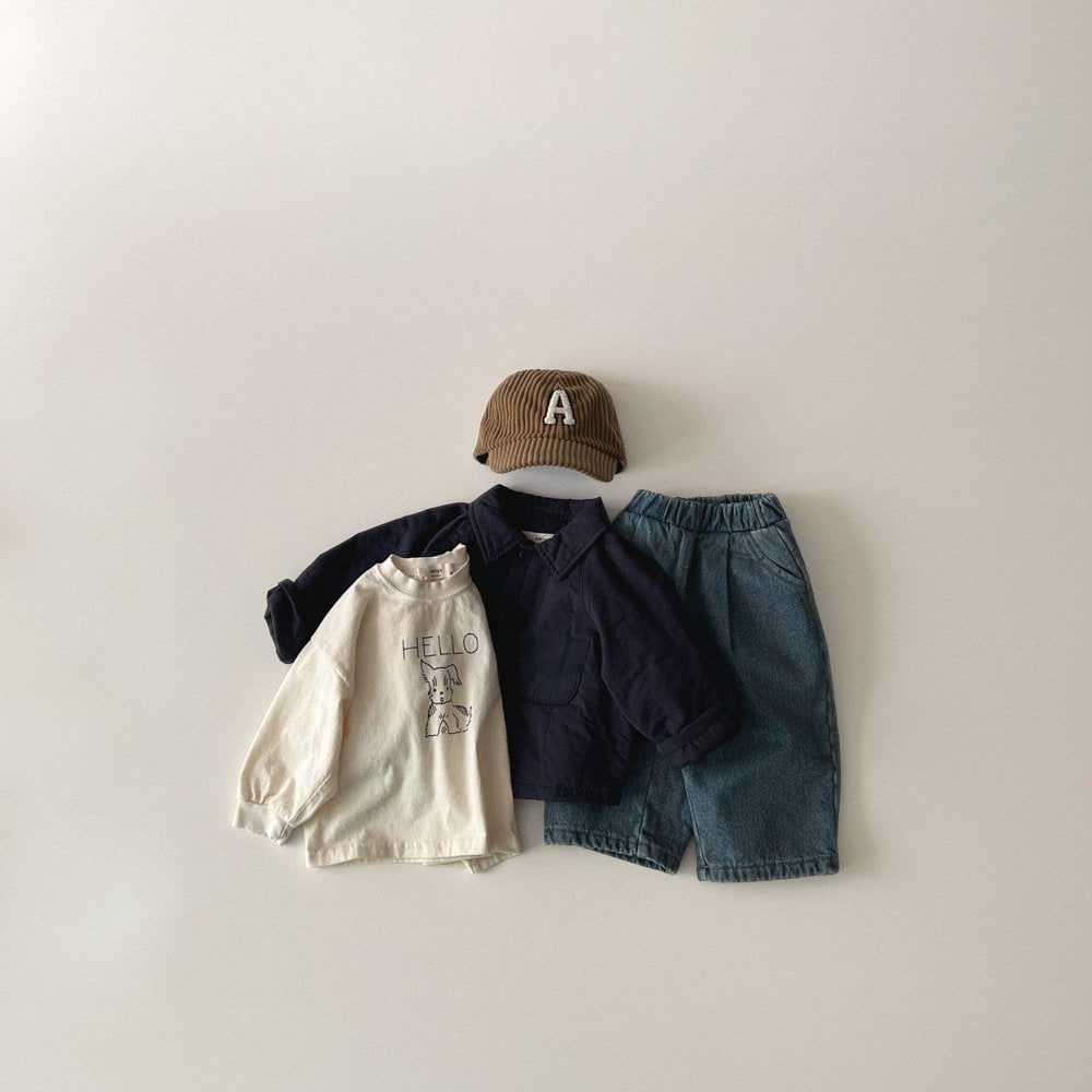Toddler W25 Quilted Shirt Jacket (1 - 6y) - 2 Colors kids outfit