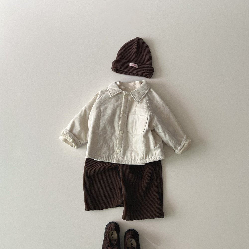 Toddler W25 Quilted Shirt Jacket (1 - 6y) - 2 Colors kids outfit