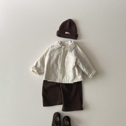 Toddler W25 Quilted Shirt Jacket (1 - 6y) - 2 Colors kids outfit
