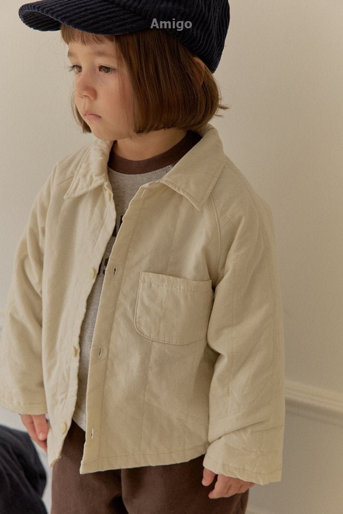 Toddler W25 Quilted Shirt Jacket (1 - 6y) - 2 Colors kids outfit