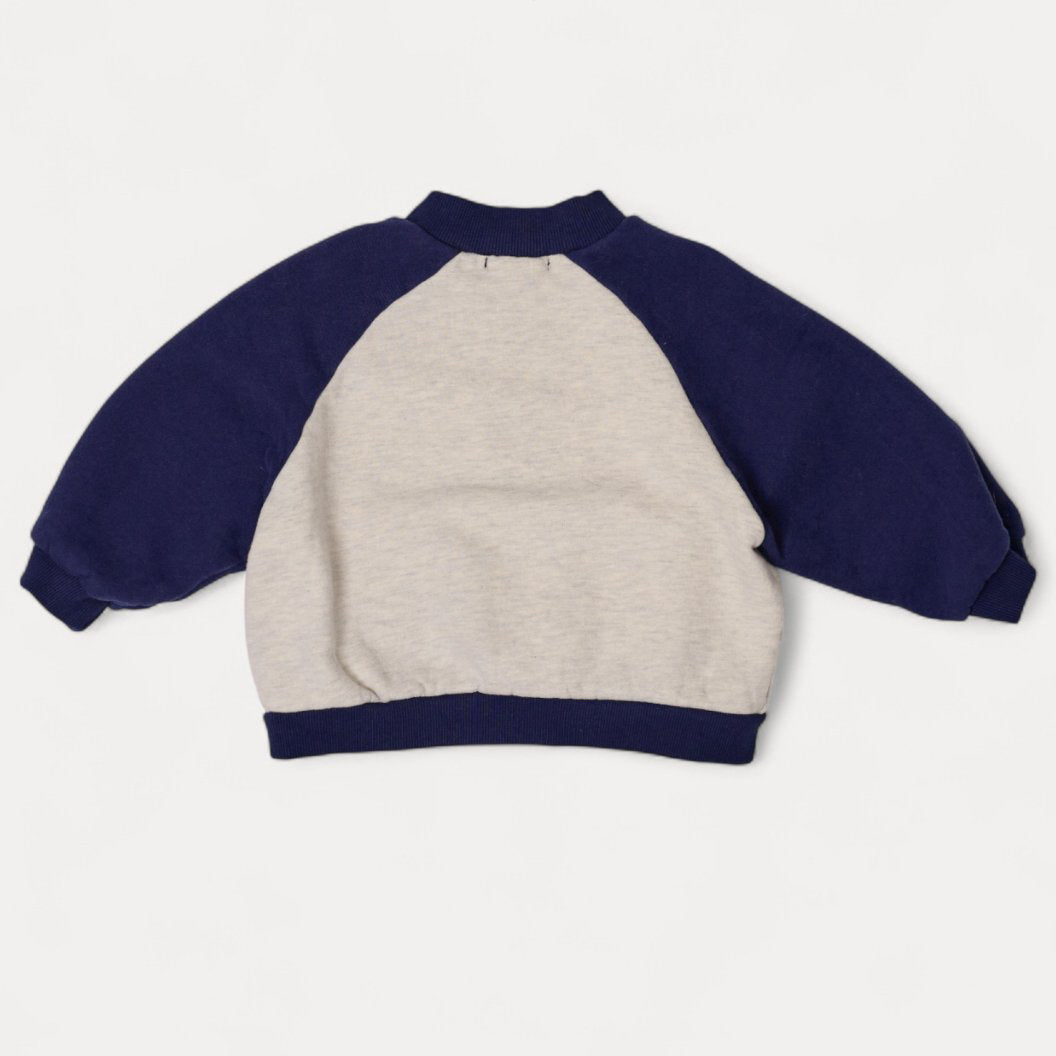 Toddler W25 Raglan Long Sleeve Zip - Up Jacket (2 - 7y) - 2 Colors kids outfit