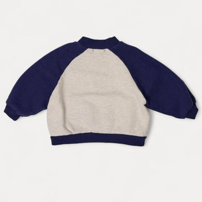 Toddler W25 Raglan Long Sleeve Zip - Up Jacket (2 - 7y) - 2 Colors kids outfit