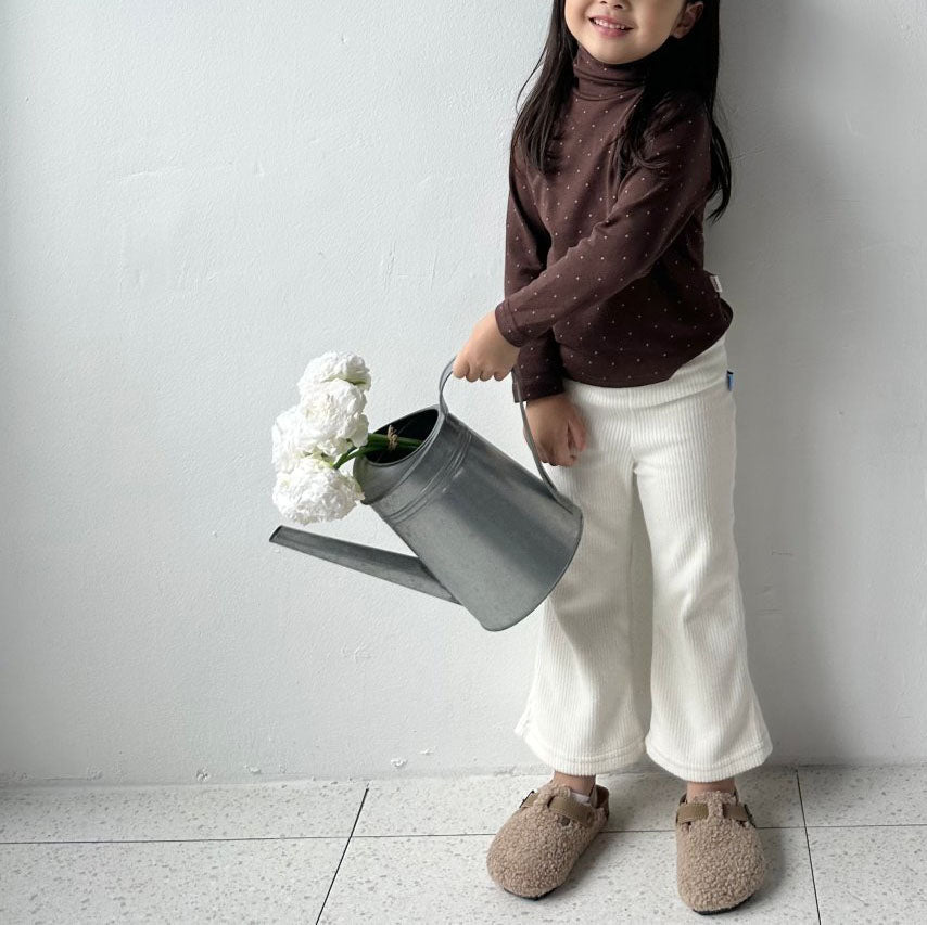 Toddler W25 Ribbed Flare Pants (1 - 7y) - 2 Colors kids outfit
