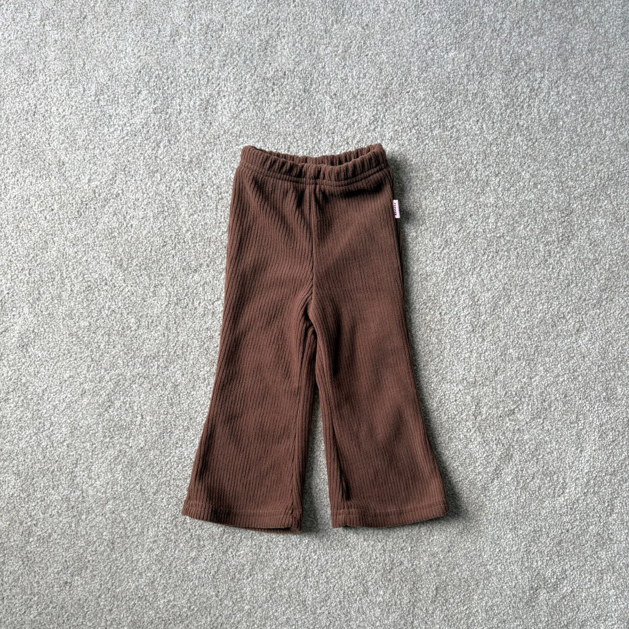 Toddler W25 Ribbed Flare Pants (1 - 7y) - 2 Colors kids outfit