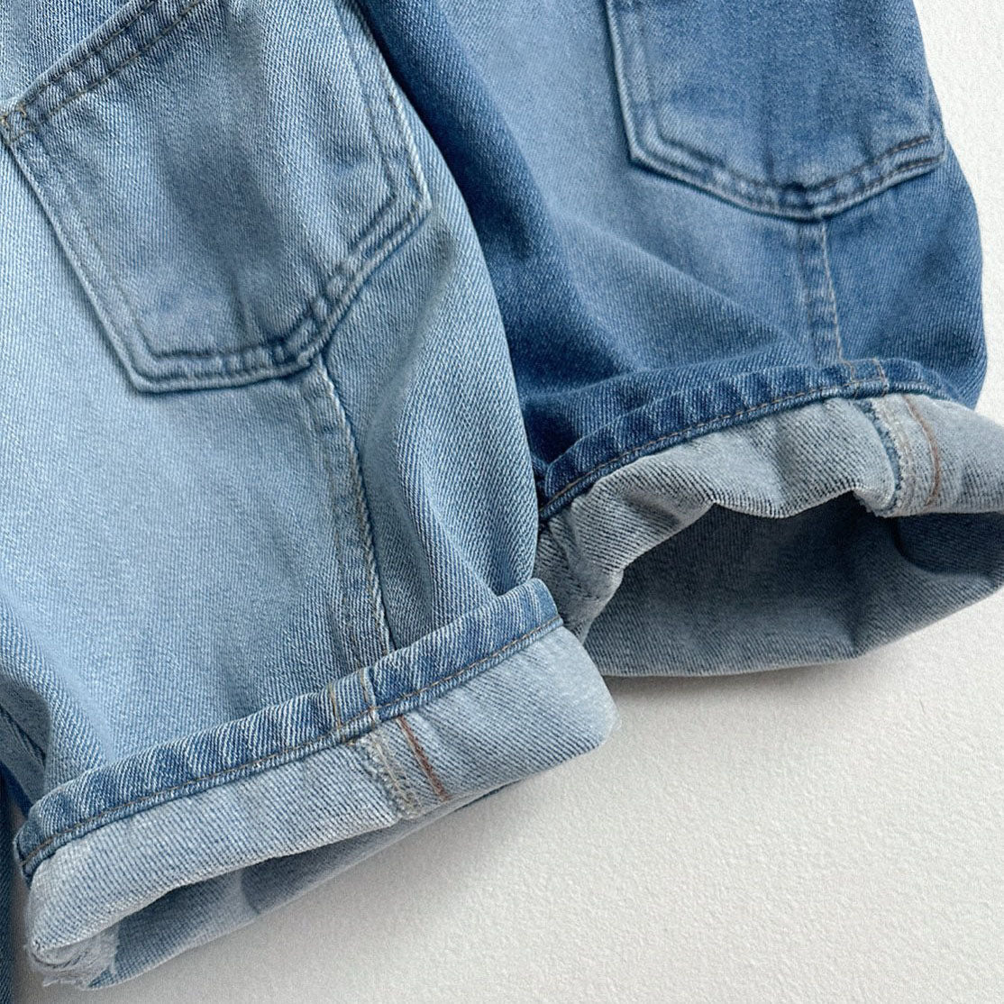Toddler W25 Side Pocket Denim Pants (2 - 7y) - Light Denim kids outfit