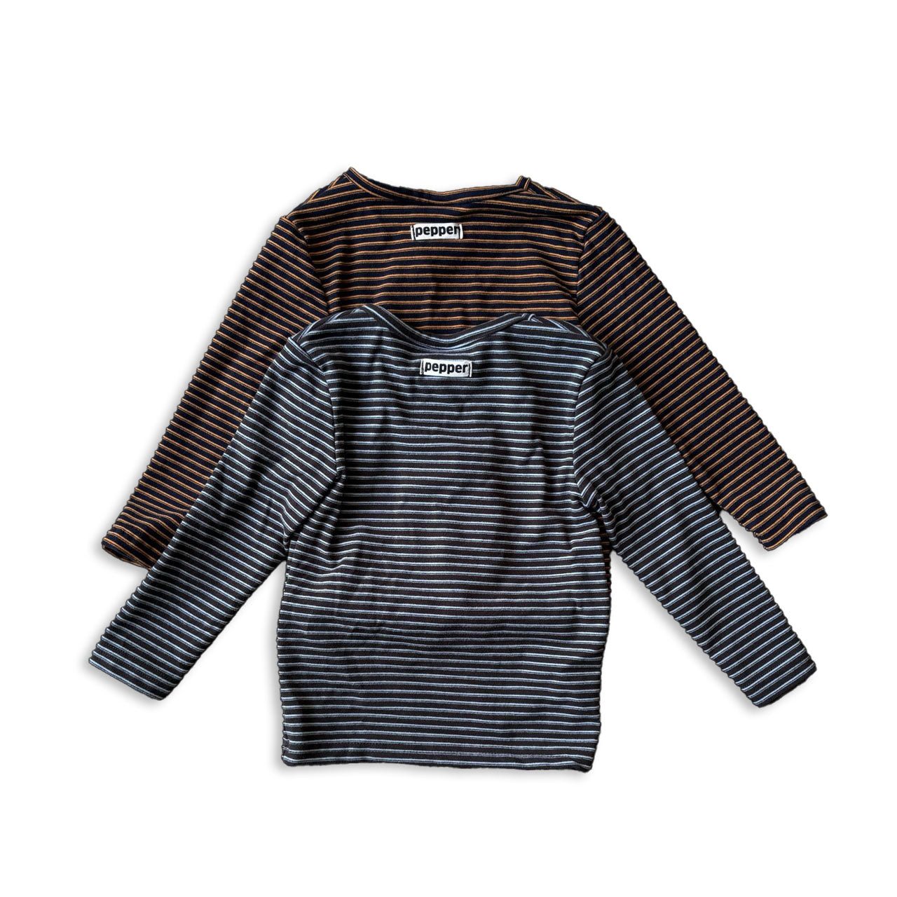 Toddler W25 Stripe Long Sleeve Top (1 - 7y) - 2 Colors kids outfit