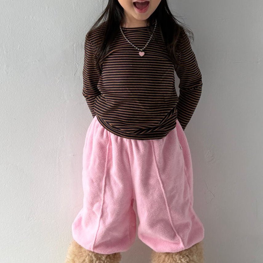 Toddler W25 Stripe Long Sleeve Top (1 - 7y) - 2 Colors kids outfit