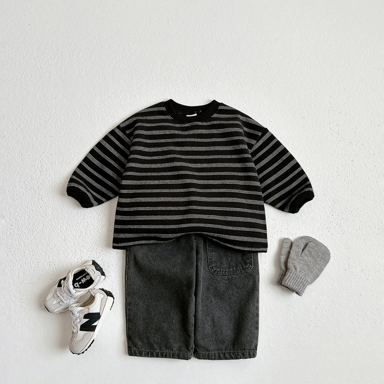 Toddler W25 Warm Denim Pull - On Pants (1 - 6y) - 3 Colors kids outfit