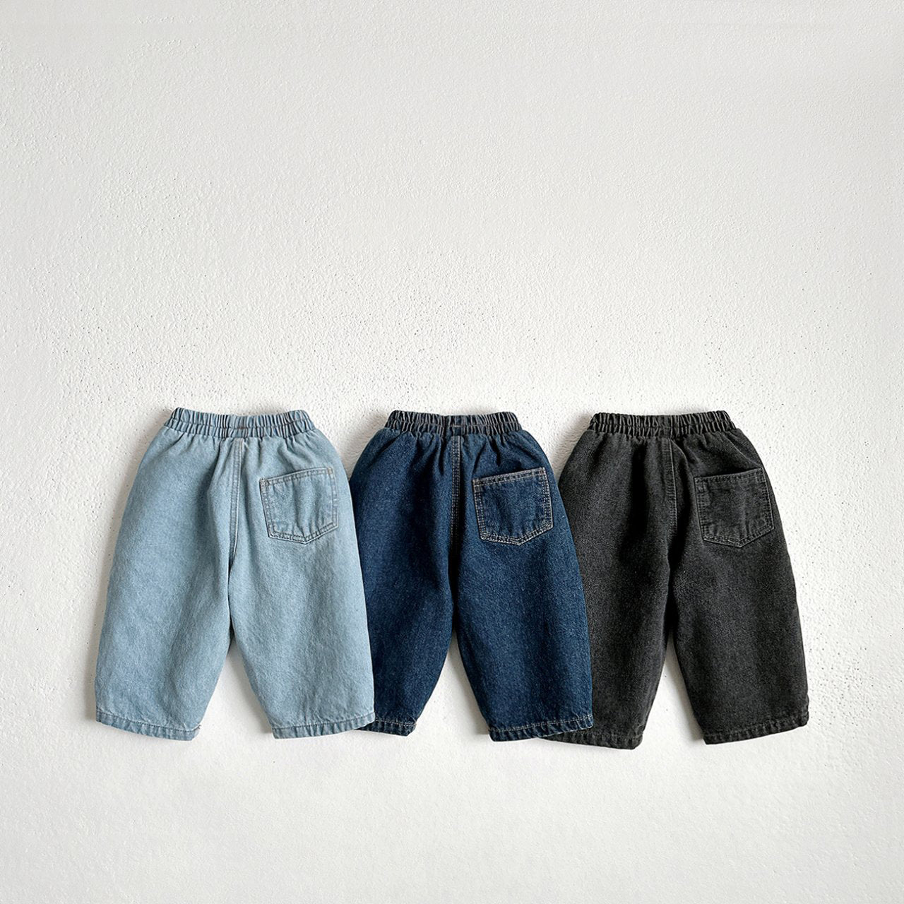 Toddler W25 Warm Denim Pull - On Pants (1 - 6y) - 3 Colors kids outfit