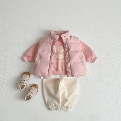 Toddler Warm Puffer Vest (1 - 7y) - 3 Colors kids outfit
