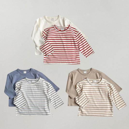 Toddler F26 2-Pack Crewneck Long Sleeve T-Shirt (2-9y) - 3 Colors