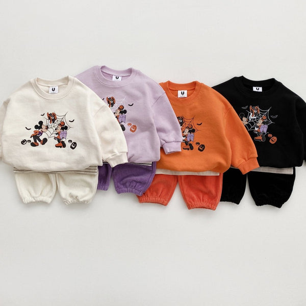 Toddler Halloween Mickey Sweatshirt (1-6y) - 4 Colors - AT NOON STORE