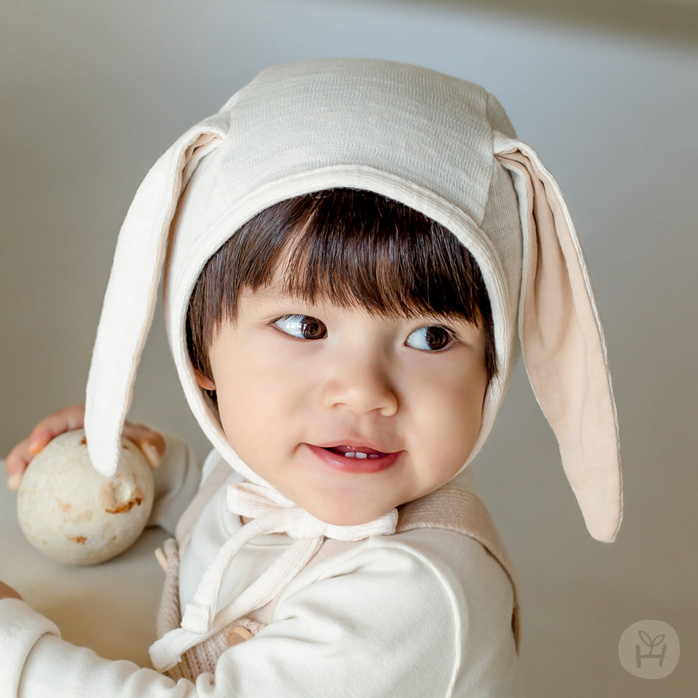 Baby Bunny Bonnet (0-12m) - AT NOON STORE