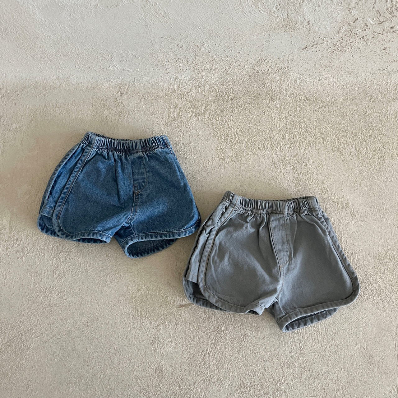 Kids Lala Denim Shorts (1-6y) - 2 Colors - AT NOON STORE