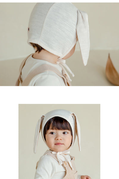 Baby Bunny Bonnet (0-12m) - AT NOON STORE