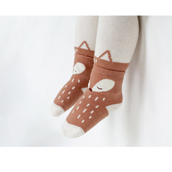 Baby Fox Socks and Leggings Set (0-4y) - AT NOON STORE