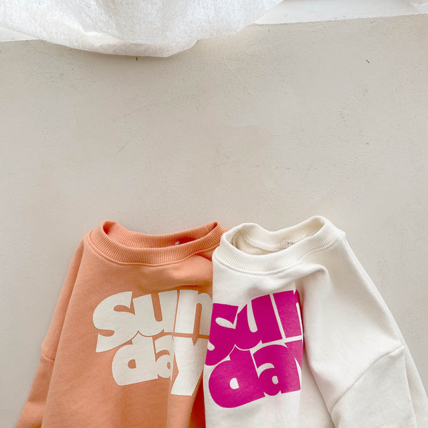 Mom/Baby Sunday Sweatshirt  (2-5y, mom) - 2 Colors - AT NOON STORE