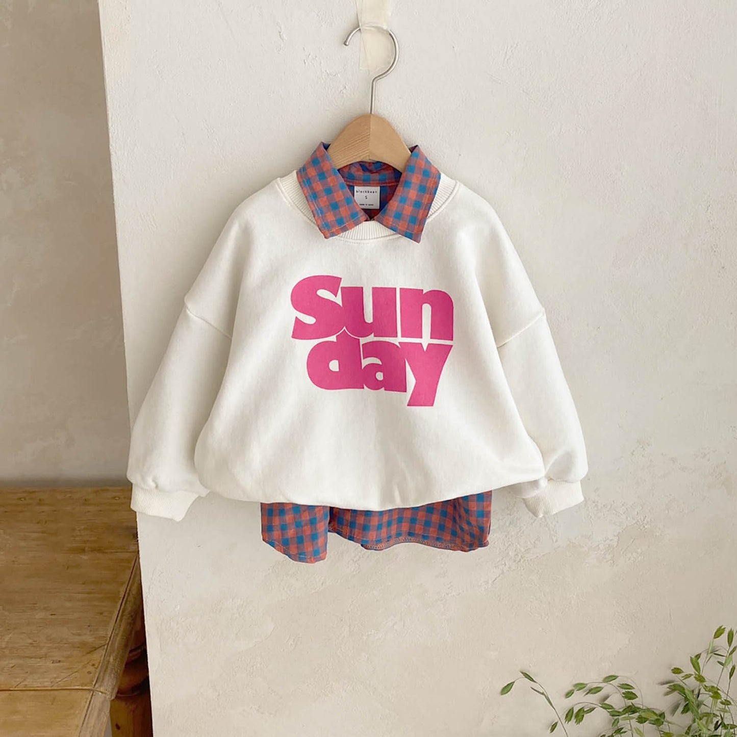 Mom/Baby Sunday Sweatshirt  (2-5y, mom) - 2 Colors - AT NOON STORE