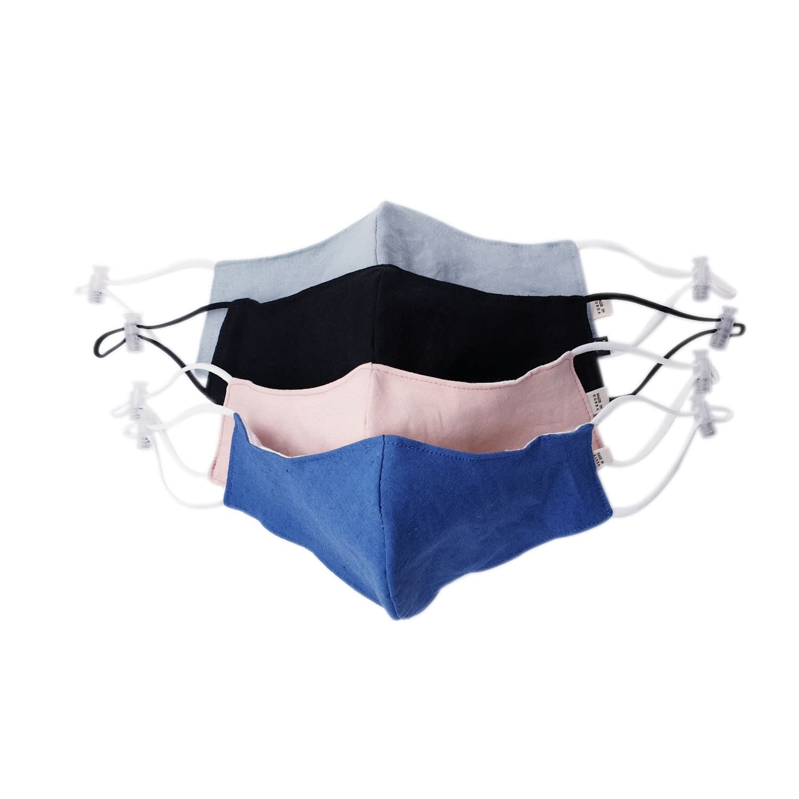 READY TO SHIP Adult Washable Face Mask with Nose Wire & Filter Pocket - AT NOON STORE