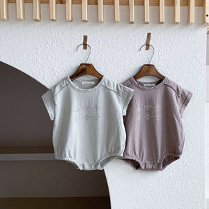 Baby Airplane Graphic Romper (3-18m) - 2 Colors - AT NOON STORE