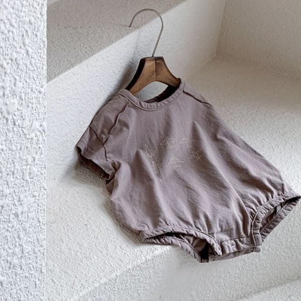 Baby Airplane Graphic Romper (3-18m) - 2 Colors - AT NOON STORE