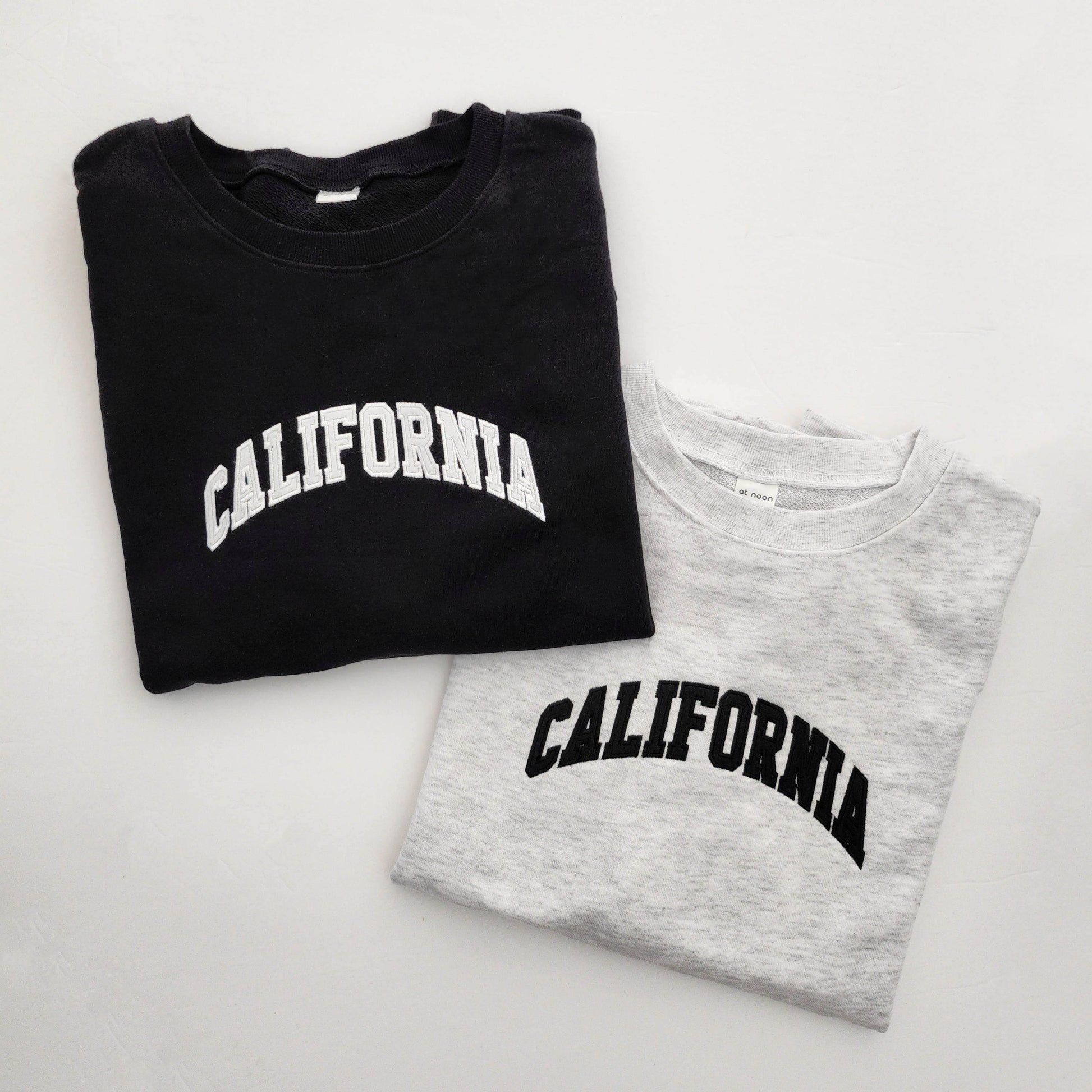 Kids California Sweatshirt & Jogger Pants Set (1-5yrs) - Black - AT NOON STORE