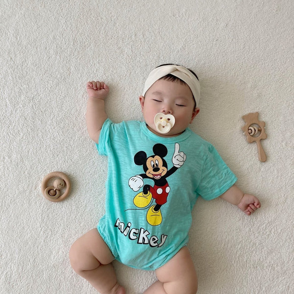 Baby Disney T-Shirt Romper (3-18m) - 3 Colors - AT NOON STORE