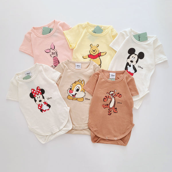 Baby Disney T-Shirt Romper (4-18m) - 6 Colors - AT NOON STORE